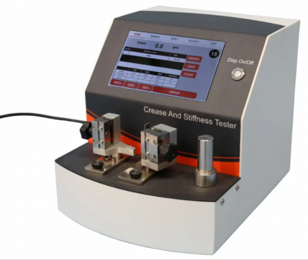 Crease and stiffness testers